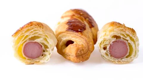 Roll wurstel Stock-Fotos