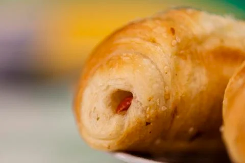 Rolled bun Stock Photos