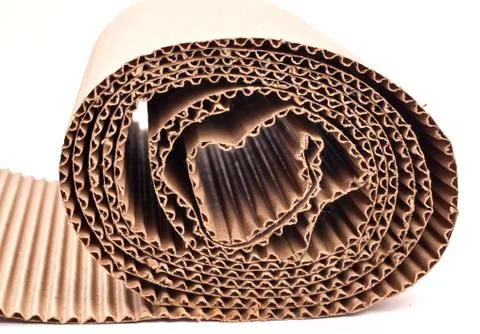 Rolled cardboard Stock Photos