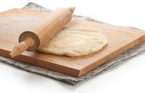 Rolled dough Stock-Fotos