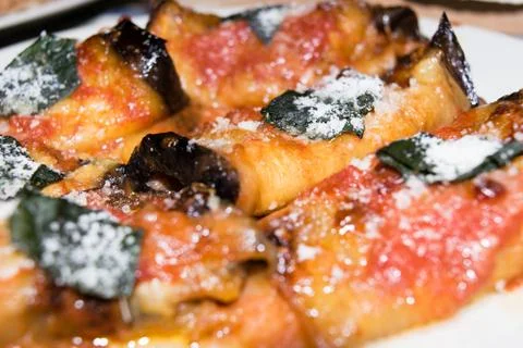 Rolled Eggplant Фото