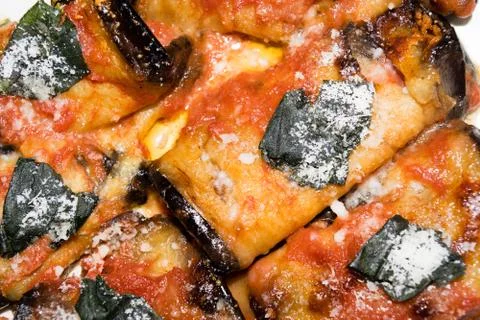 Rolled Eggplant Stock Photos