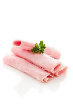Rolled ham Stock Photos