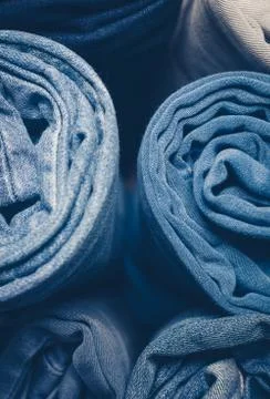 Rolled Jeans Stock Photos