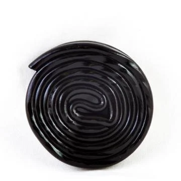 Rolled liquorice Stock Photos