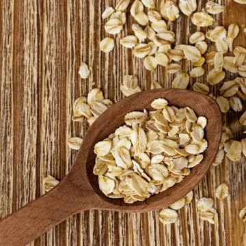 Rolled oats Stock Photos