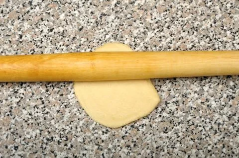 Rolled out dough Stock Photos
