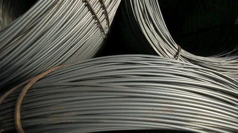 Rolled steel Stock Footage 72714627