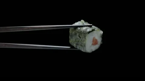 Rolled Sushi 스톡 동영상 10855755