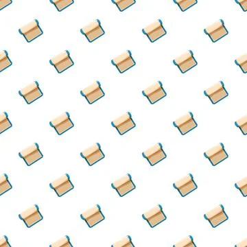 Rolled yoga mat seamless pattern exercising background Stock Illustration