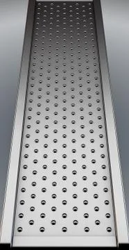 Roller Ball Conveyor 스톡 일러스트