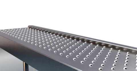 Roller Ball Conveyor 스톡 일러스트