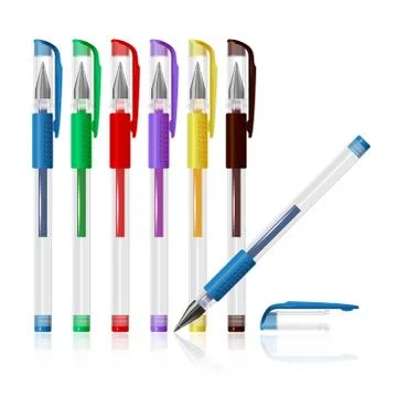 Roller ball pen Stock Illustration