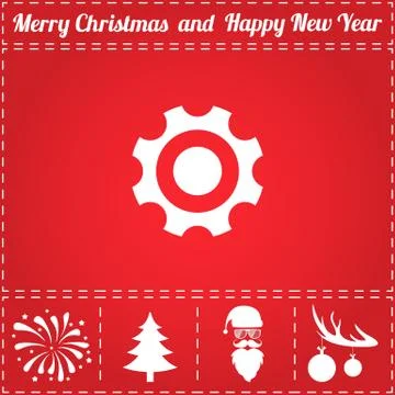 Roller bearing Icon Vector Stock Illustration