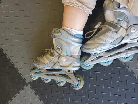 Roller Blades 스톡 사진
