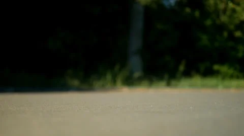 Roller blades skating Stock-Footage 39192180