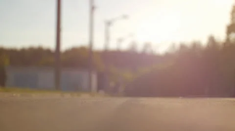 Roller blades skating Stock Footage 39193069