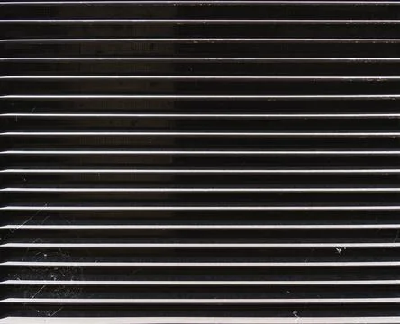 Roller blinds on the window Stock Photos