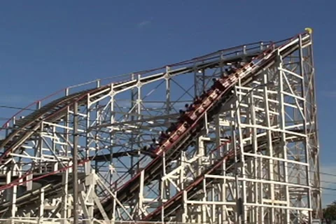 Roller coaster 2 動画素材 8555007