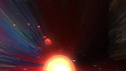 A roller coaster 3d loop Stock Footage 272934030