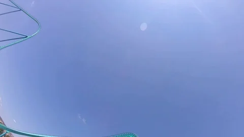 Roller Coaster 5 Stock Footage 91825274