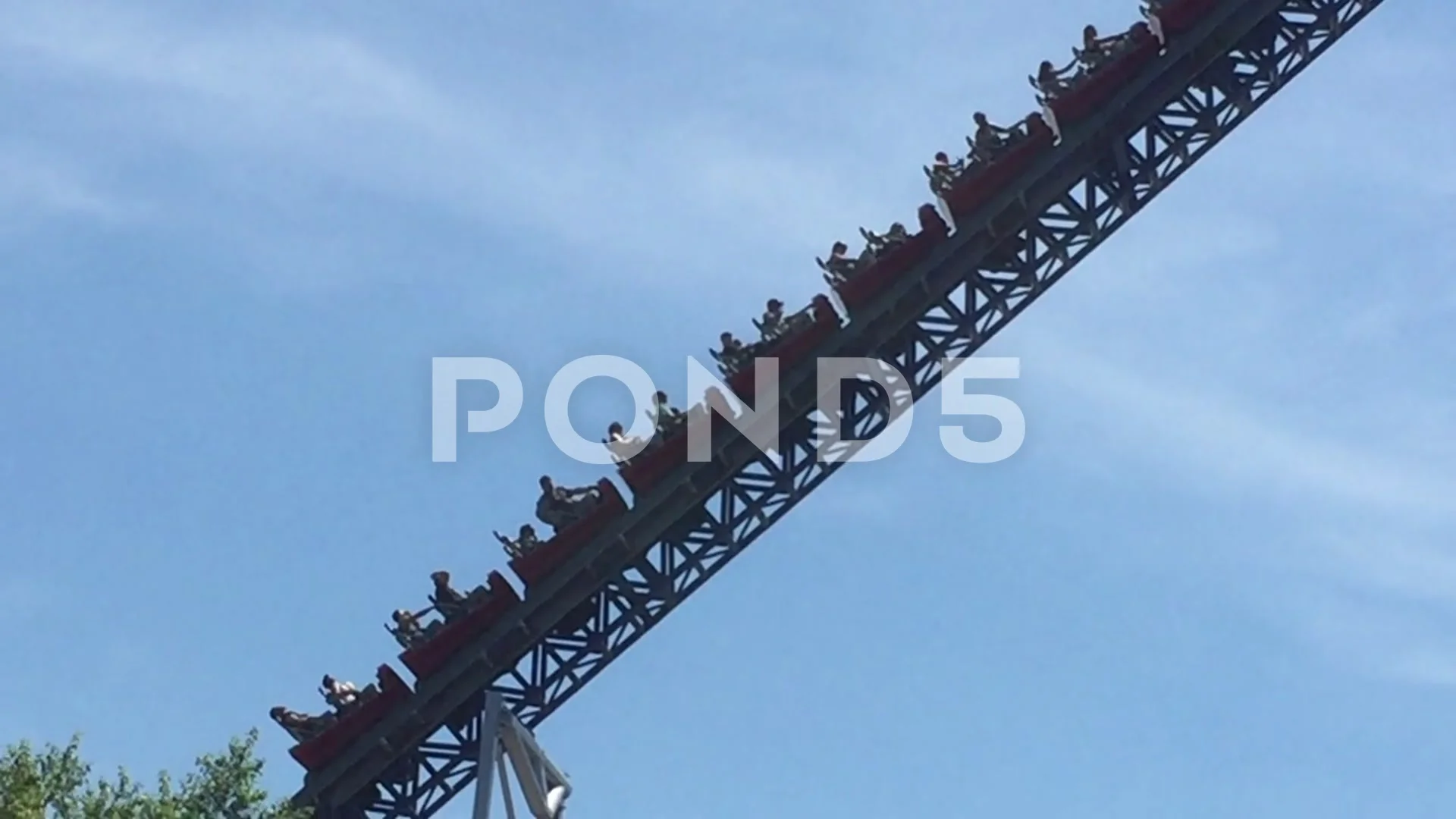 Roller Coaster Fail Sandusky Ohio USA 28 May 2018