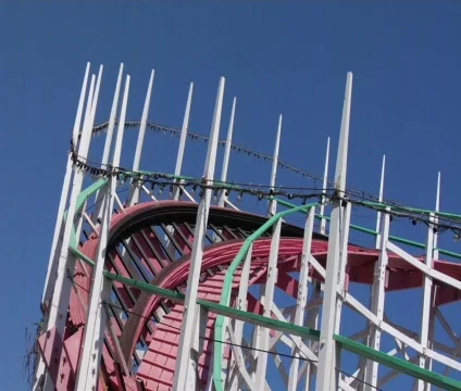 ROLLER COASTER Stock Footage 789340