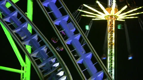 Roller coaster 動画素材 4080089