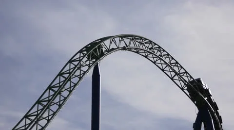 Roller coaster Stock Footage 23199297