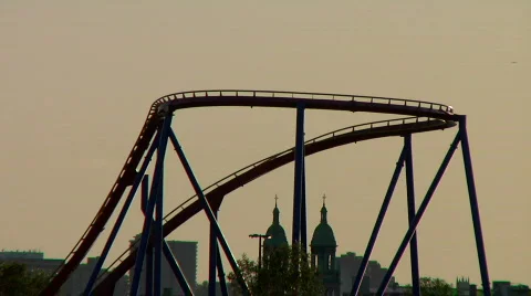 Roller Coaster HD 動画素材 510407