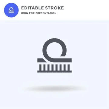 Roller Coaster icon vector, filled flat sign, solid pictogram isolated on white イラスト素材