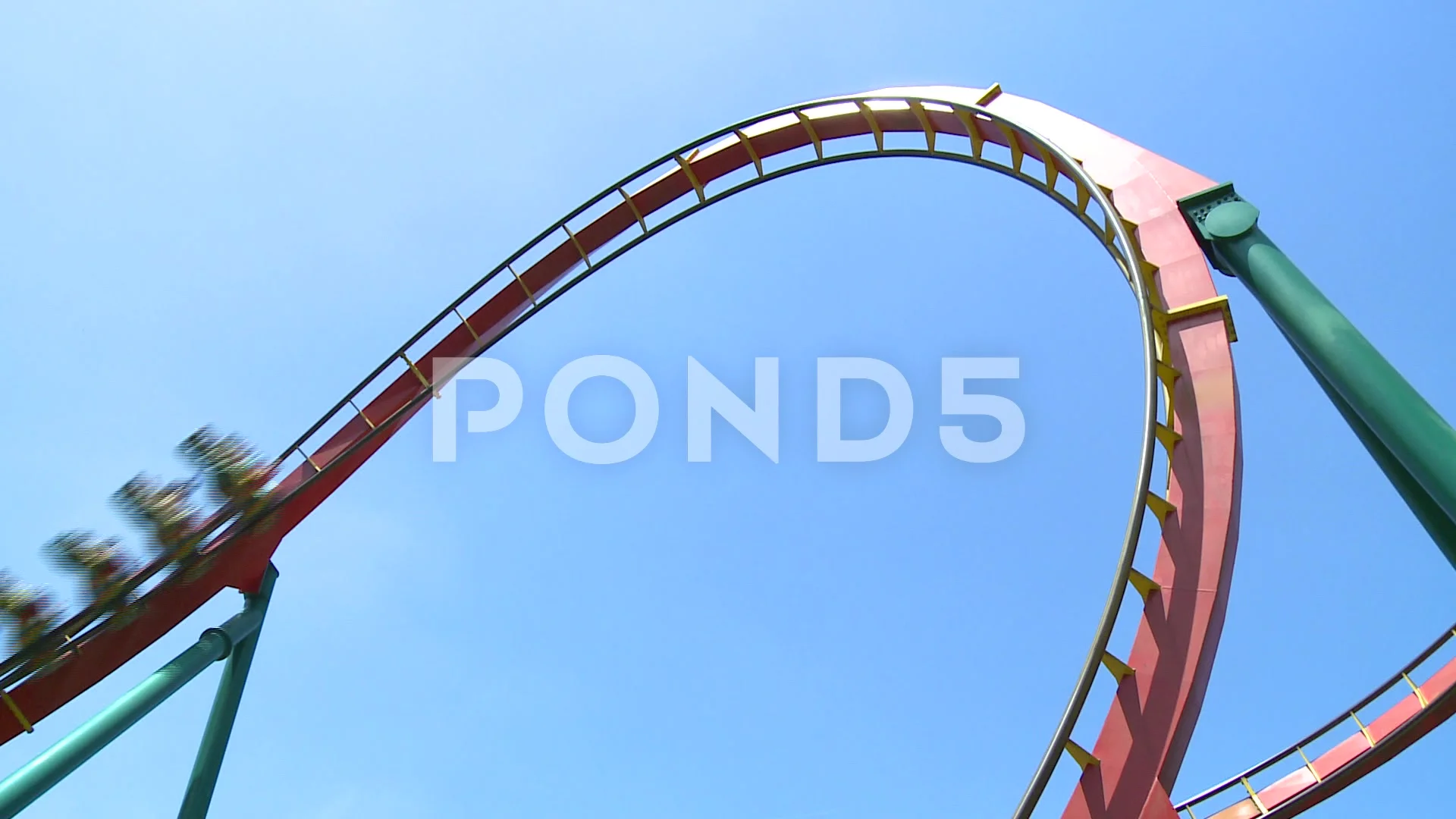 Roller Coaster Stock Video Footage Royalty Free Roller Coaster Videos Pond5