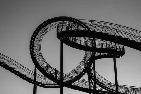 Roller coaster Stock Photos