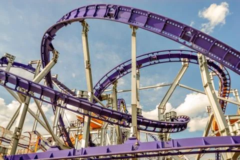 Roller coaster Stock Photos