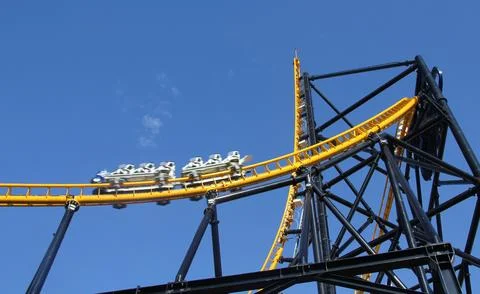 Roller Coaster Foto stock