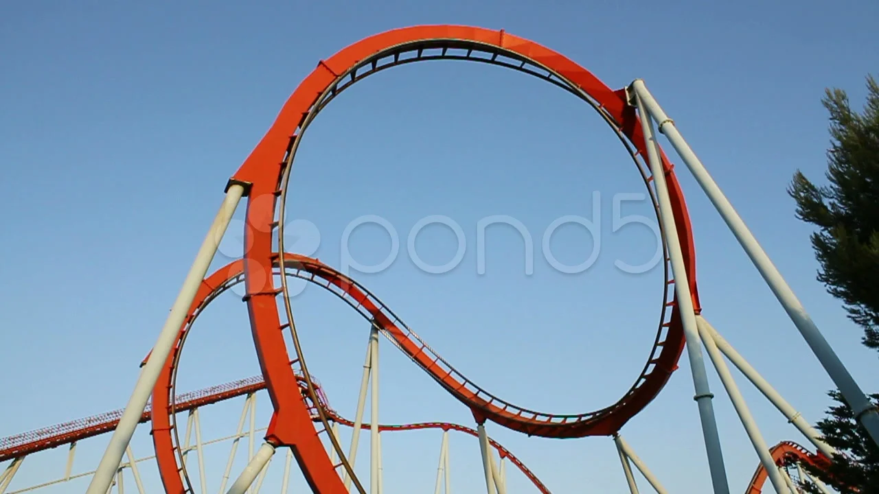 Roller Coaster Stock Video Footage Royalty Free Roller Coaster Videos Pond5