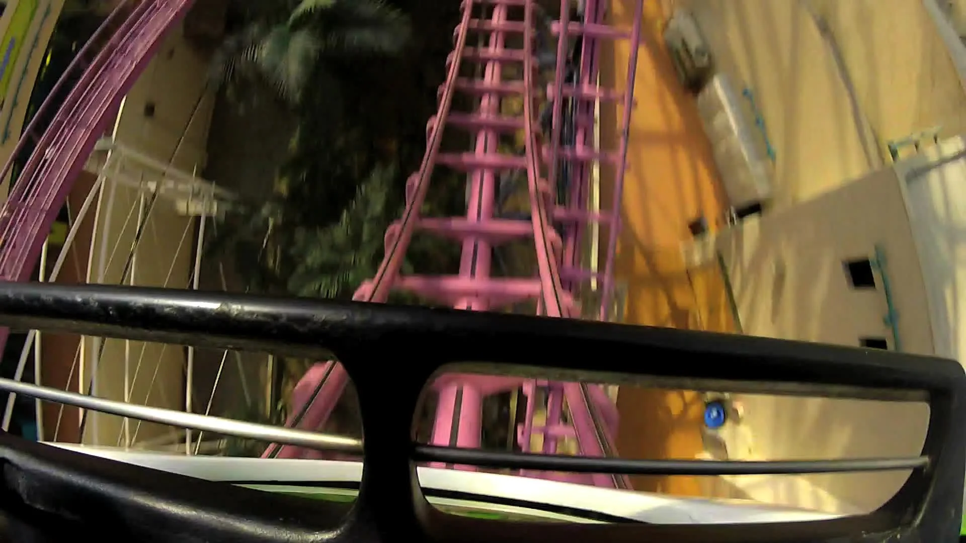 Roller coaster ride POV V2 - HD