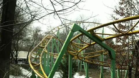 Roller-coaster.mp4 Stock Footage 10844000