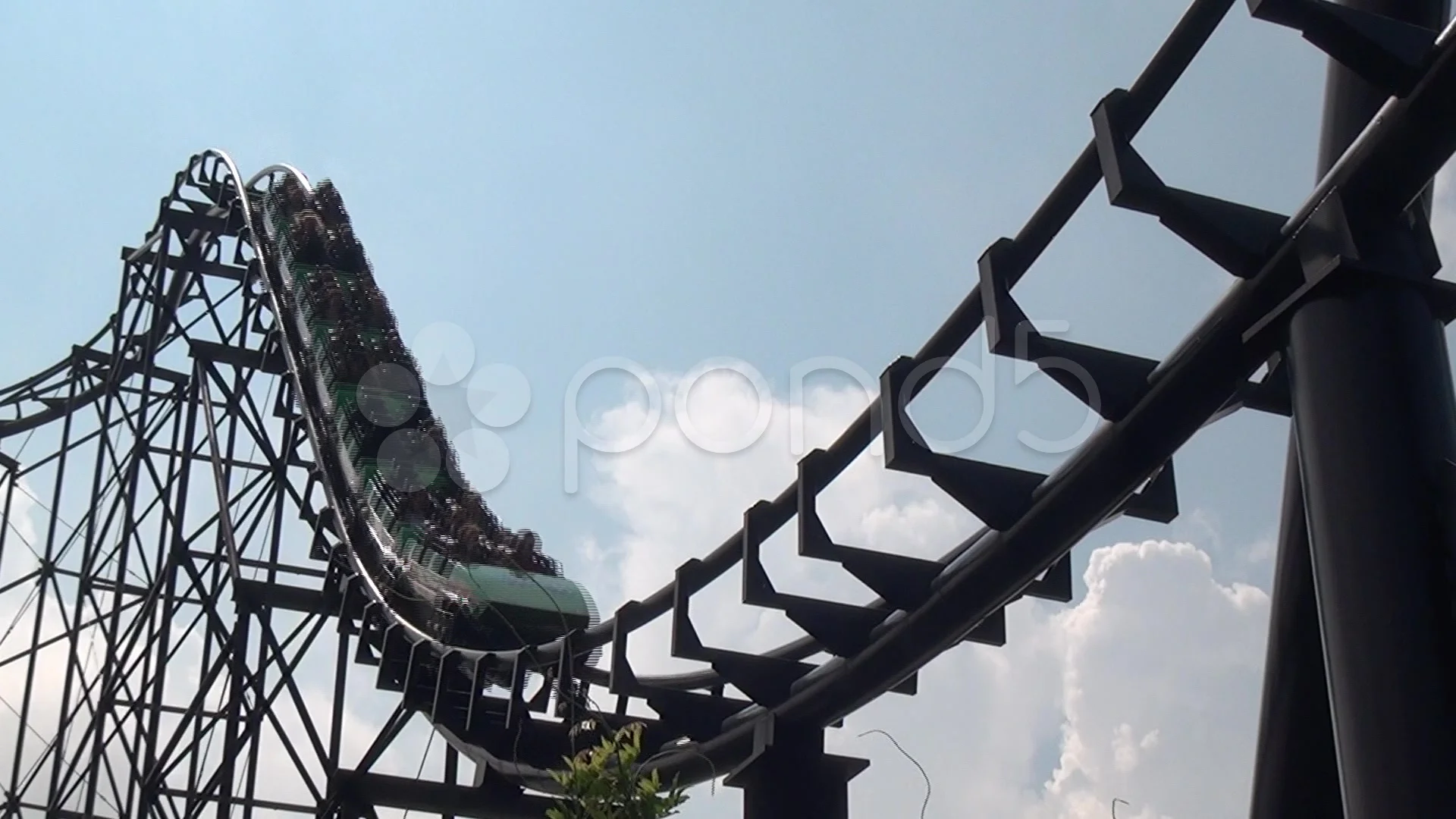 Busch gardens roller coaster hi-res stock photography and images