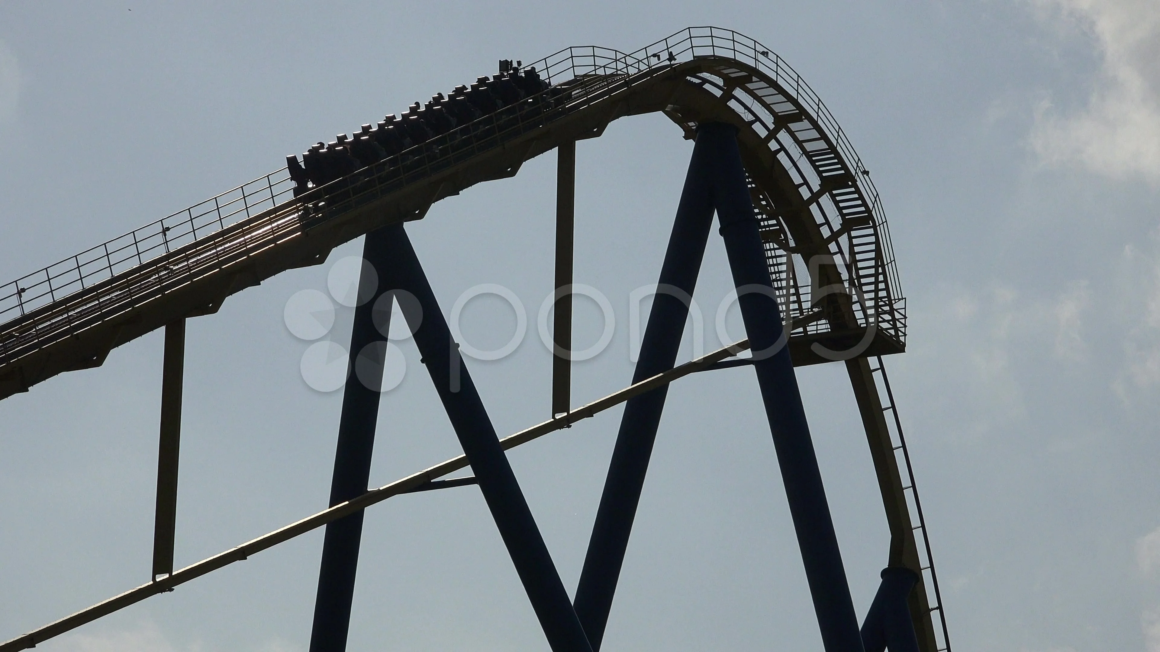 Roller Coasters Climbing Rides Amusement Parks