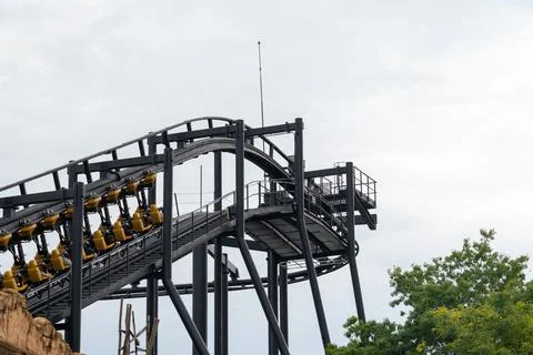 An Roller coasters Stock Photos