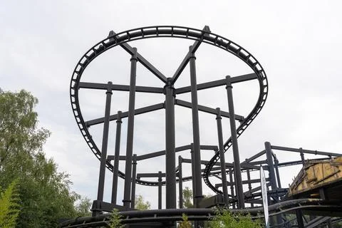 An Roller coasters Stock Photos