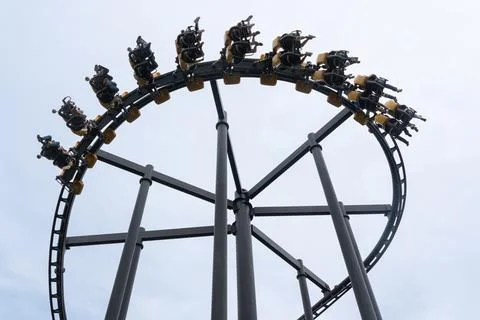 An Roller coasters Stock Photos