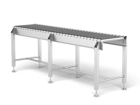Roller conveyor Ilustração Stock