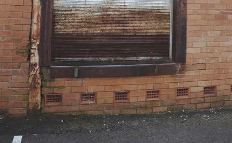 Roller Door Foto stock