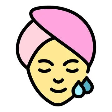 Roller facial massage icon vector flat Stock Illustration