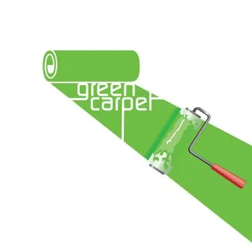 Roller grass Stock Illustration