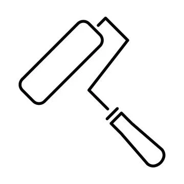 Roller Icon Stock Illustration