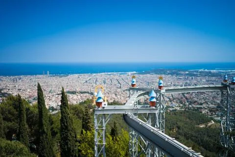 Roller over Barca Stock Photos