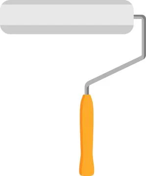 Roller Paint Tool Vector Stock Illustration